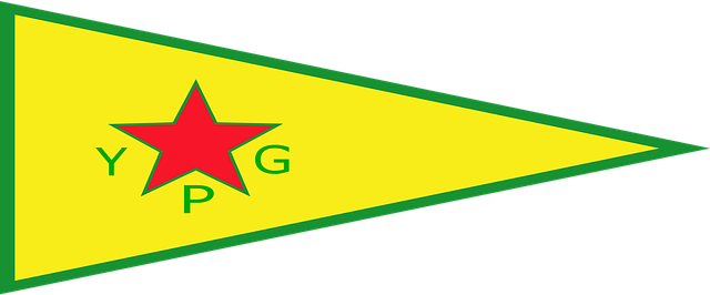 Prapor kurdské YPG