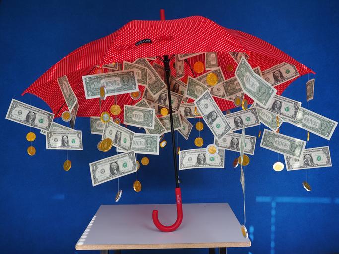 dolary pod deštníkem